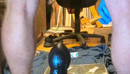 Stretching out my hot ass up close