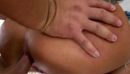 Naughty Brunette European College Whore Adores Anal HardFuck