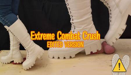 Rough Cock Crush CBT in White Boots with TamyStarly