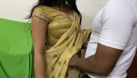 Pregnent lovely chachi ki desi chudai
