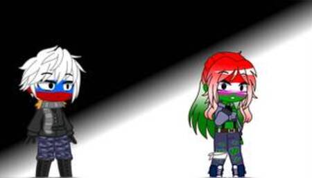 Russia x Hungray|Gacha Countryhumans