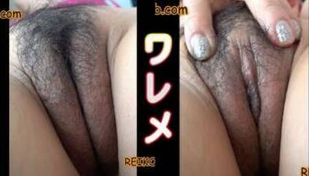 Japanese mature masturbation real orgasm. A crack overflowing with love juice.