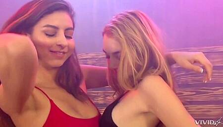 Nina North & Ivy Jones Lesbian p1