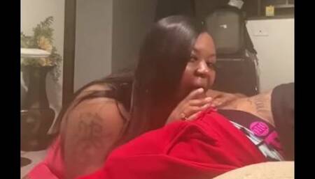 My stepson’s bestfriend never got his dick sucked before