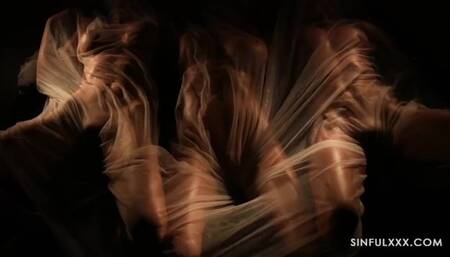 Excellent Mugur and Florane's hot sensual sex movie