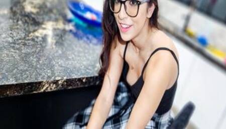 Breakfast blues with my stepsister Madison