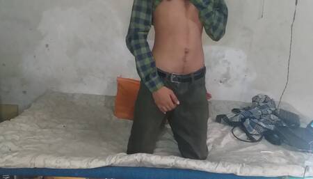 Hot skinny gay body show off