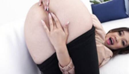 Titty Asian babes sloppy oral and hard duck