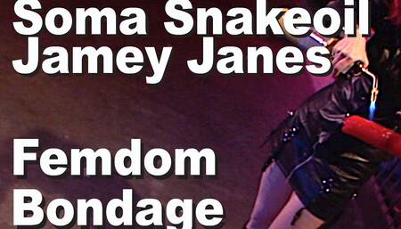 Soma Snakeoil & Jamey Janes Femdom Bondage Hot Wax GMJP-IR0009