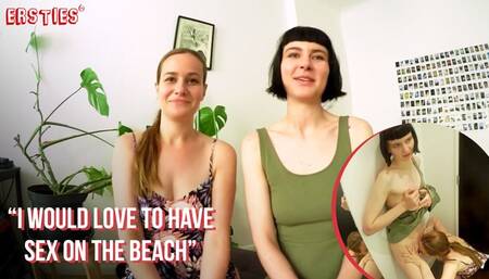 Exciting nymphet at german action