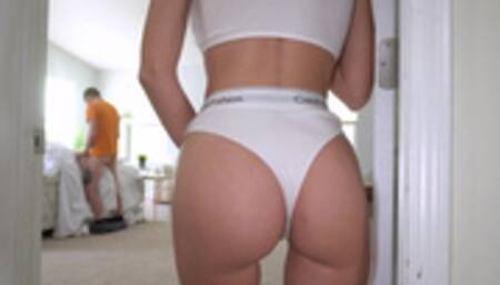 Sneaky Step Sis Swaps with my Tantaly Sex Doll Behind my Back