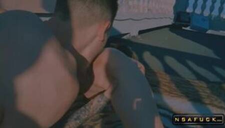 Step Brother Licks Pussy of Teen to Orgasm