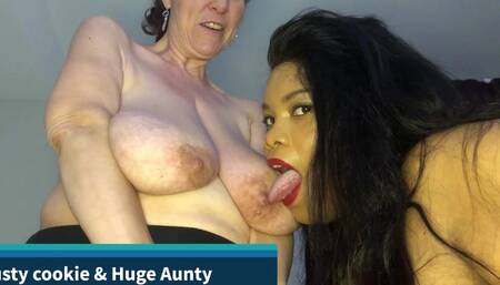 Busty Cookie meets Mrs Huge Aunty part 1 - SecretHandful