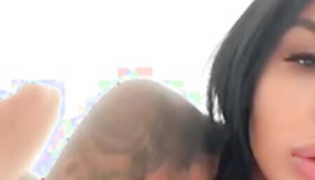 Serliana Rosida Bounces on Son's Cock