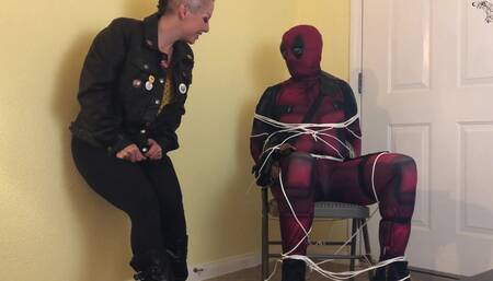 Negasonic Gives Deadpool Tickling