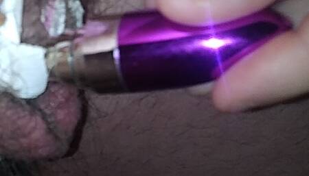 fucking my new fufu pusssy with a vibrater