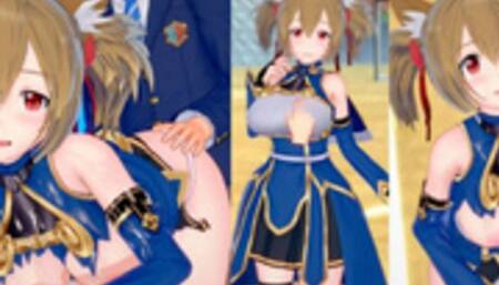 [Hentai Game Koikatsu! ]Have sex with Big tits SAO Ayano Keiko.3DCG Erotic Anime Video.