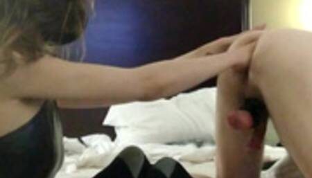 Stage two fisting my pet Daddy Dog