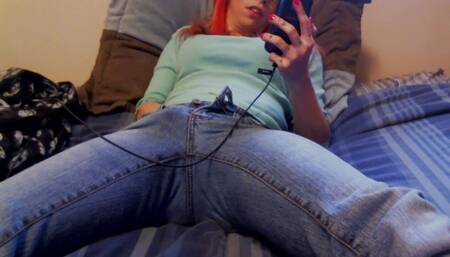 Jeans Masturbate
