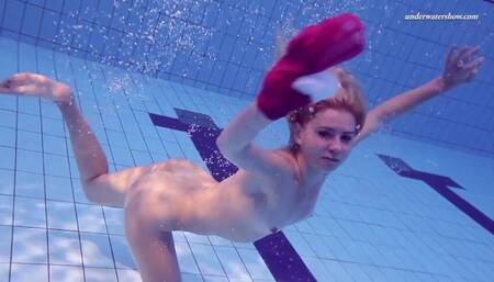 Elena's floating tits trailer by Underwater Show