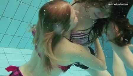 Marvelous Nastya's pool tits sex