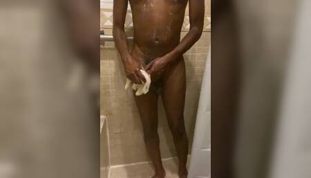 Shower time remember to wash your dick, balls, pussy, and ass before you play