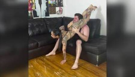 Asian Headscissors Femdom