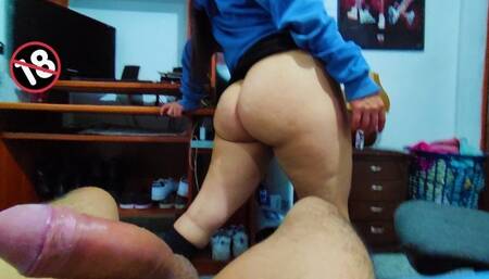 I fuck the tremendous ass of my best friend's sister while he is away Part 3