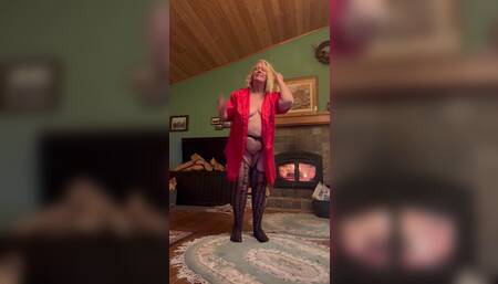 What’s behind Granny’s robe?