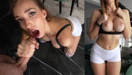 Cumslut does everything to get her Daily Dose of Cum - Sweet Bunny