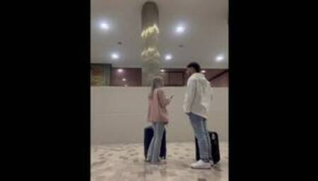 Airport Strangers (Watch Till The End)