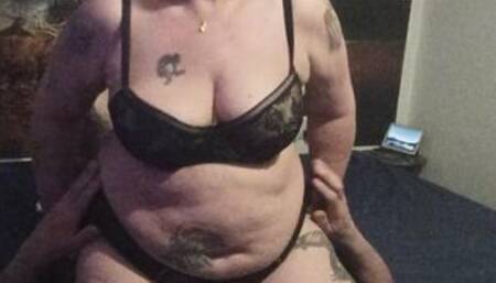 424  Mature maid  as a Domina sado punishes male by long schoolgirlpin and facesitting