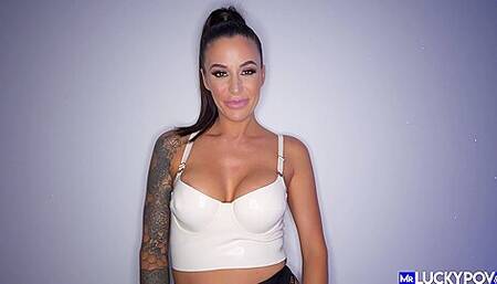 Brunette Milf Late Night Creampie Gia Dimarco - Mrlucky