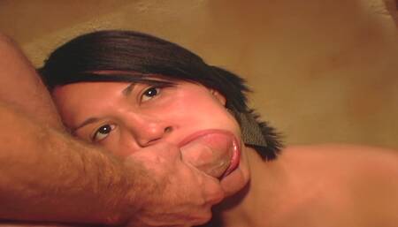 Allaura Swallows Every Drop Of Cum From The Cock She Finished Sucking