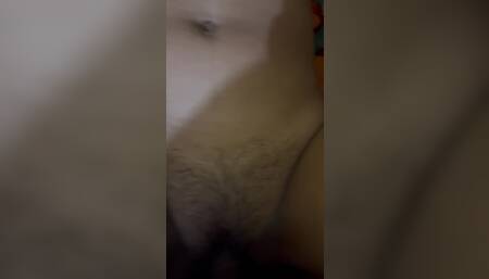 Girlfriend after calling her in the room
