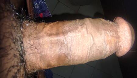 Big cock masturbation.