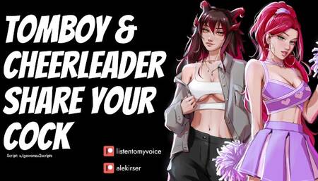 Slut Cheerleader & Hot Tomboy Let You Take Turns Fucking Them [Audio Roleplay] [Erotic Audio] [ASMR]