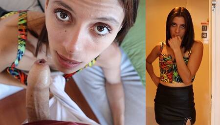 My crazy ex-girlfriend comes to get her clothes and shows me why I don't have to leave her ????