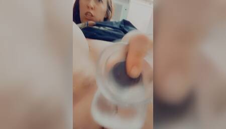 Mmm… Still under the weather… Yet, still so HORNY! I wish it was you, fucking me hard, making me feel so good!