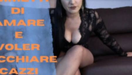 AMMETTI DI VOLER SUCCHIARE CAZZI