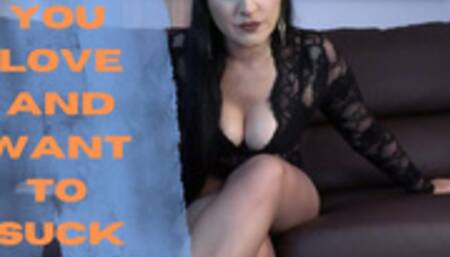 ADMIT THAT YOU WANT TO SUCK COCKS