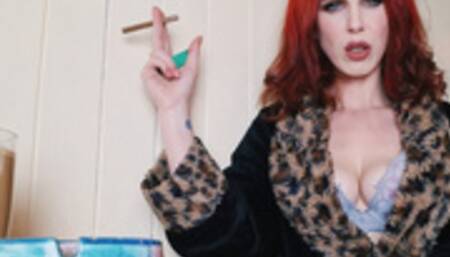 CAUGHT STEALING MUMMY'S CIGARETTES