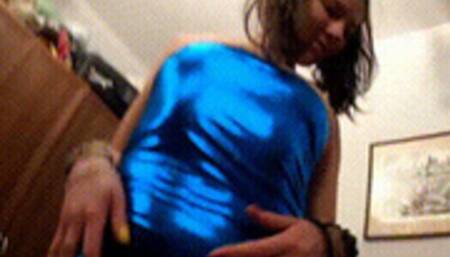 Spandex Dress Brunette Pussy Licking