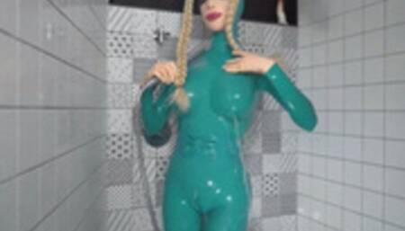 Latex Lara - In The Shower - HD