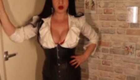 Boss takes sadistic pleasure in beating you! Custom Clip!