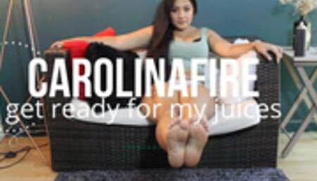 What do you think of your tongue on my feet?