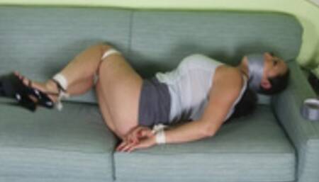 Audition Tricks Nyssa Nevers - Sexy Asian with Big Boobs into Being Bound and Gagged (WMV - HD)