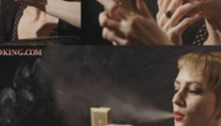 LiLu Making Up and Smoking - WMV HD