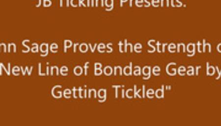 Sinn Sage Tickled to Demonstrate the Bondage Gear - HD