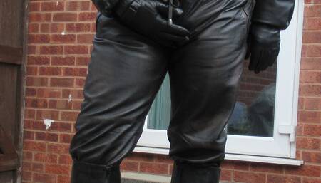 Leather and boots